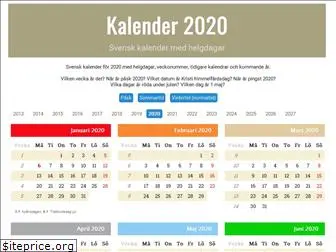 svensk-kalender.se