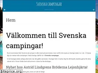svenskacampingar.com