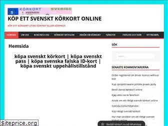 svenskakorkort.com