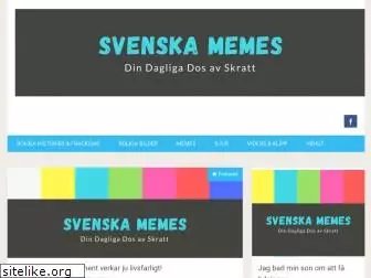 svenskamemes.nu