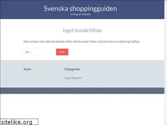 svenskashoppingguiden.se