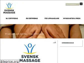 svenskmassage.se