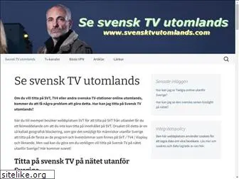 svensktvutomlands.com
