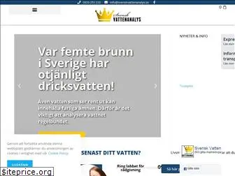 svenskvattenanalys.se