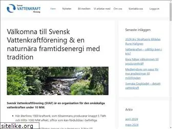 svenskvattenkraft.se