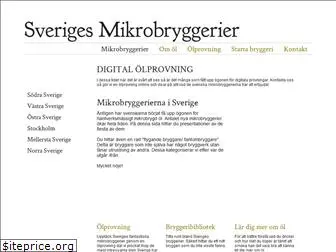 sverigesmikrobryggerier.se