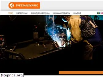 svetsansvarig.se