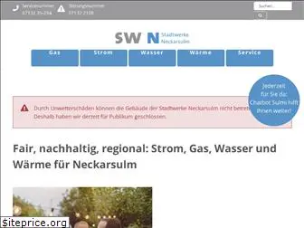 sw-neckarsulm.de