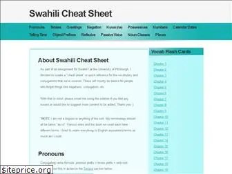 swahilicheatsheet.com