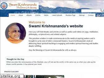 swami-krishnananda.com