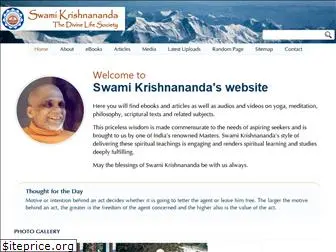 swami-krishnananda.org