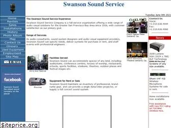 swansonsound.com