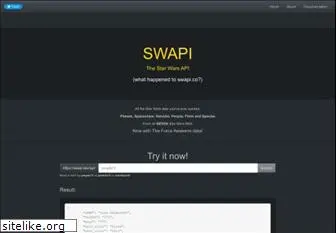 www.swapi.dev