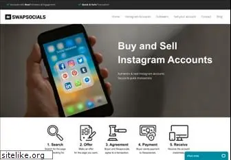 Verified Instagram Accounts for Sale - SwapSocials