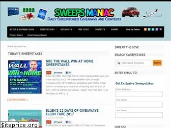 sweepsmaniac.com