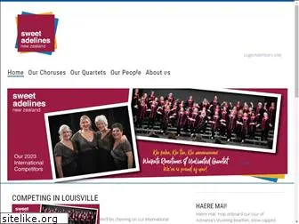 sweetadelines.co.nz