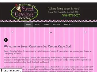 sweetcarolinescapecod.com