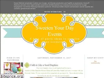 sweetenyourdayevents.blogspot.com