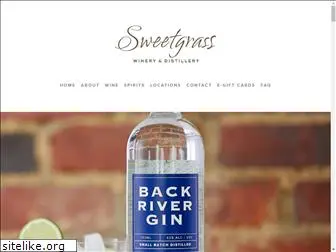 sweetgrasswinery.com