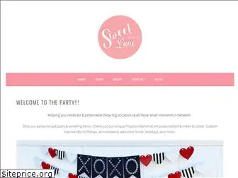 sweetlaneevents.com