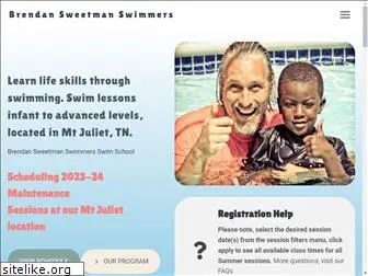 sweetmanswimmers.com