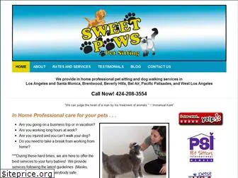 sweetpawspetsitting.com