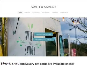 swiftandsavory.com