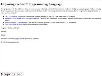swiftprogrammer.info