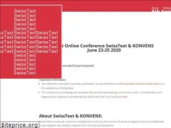 swisstext-and-konvens-2020.org
