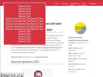 swisstext.org