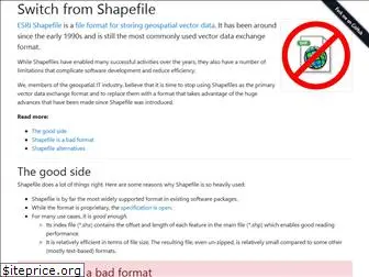 switchfromshapefile.org
