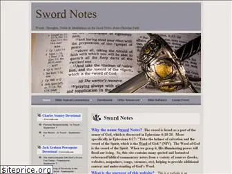swordnotes.com