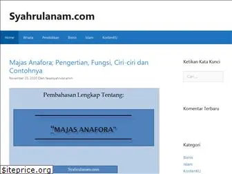 syahrulanam.com