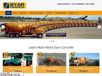 syarconcrete.com