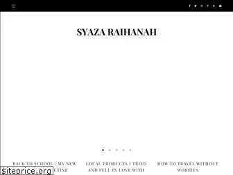 syazaraihanah.com