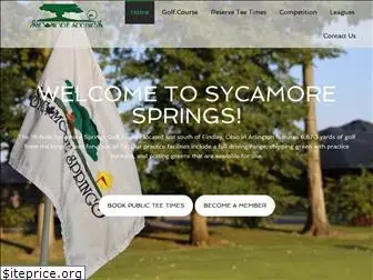 sycamorespringsgolf.com