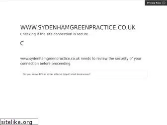 sydenhamgreenpractice.co.uk