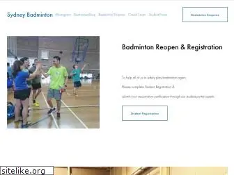 sydneybadminton.com.au