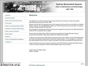 sydneybenevolentasylum.com