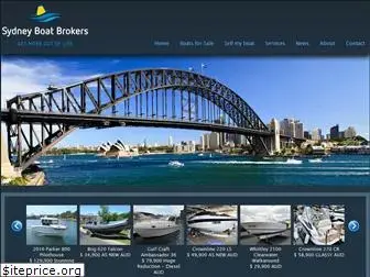 sydneyboatbrokers.com