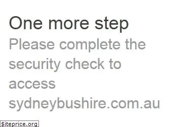 sydneybushire.com.au