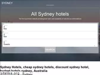 sydneyhotelsearch.com