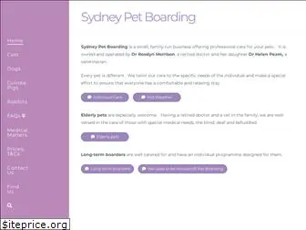 sydneypetboarding.com