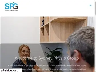 sydneyphysiogroup.com