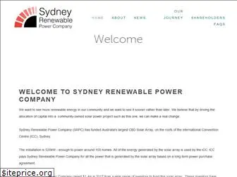 sydneyrenewable.com