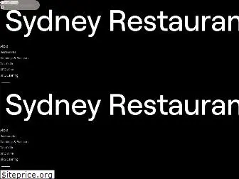 sydneyrestaurantgroup.com.au