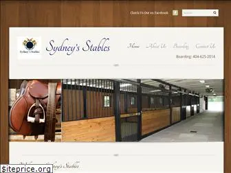 sydneystables.com