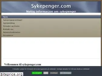 sykepenger.com