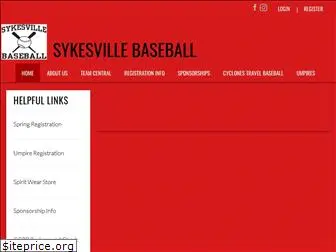 sykesvillebaseball.com