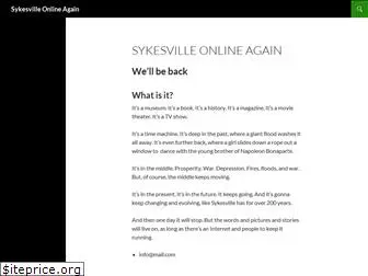 sykesvilleonline.com